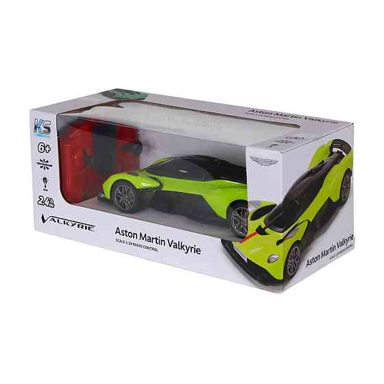 Автомобіль KS Drive на р/к - Aston Martin Valkyrie (1:24, 2.4 ГГц, зелений) Дніпро