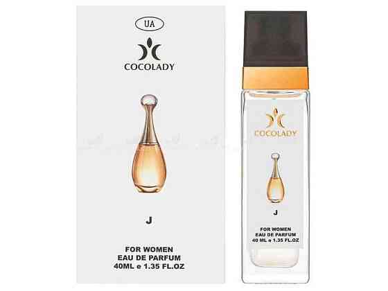 Парфумована вода для жінок 40мл J аромат DIOR JADORE ТМ COCOLADY Київ