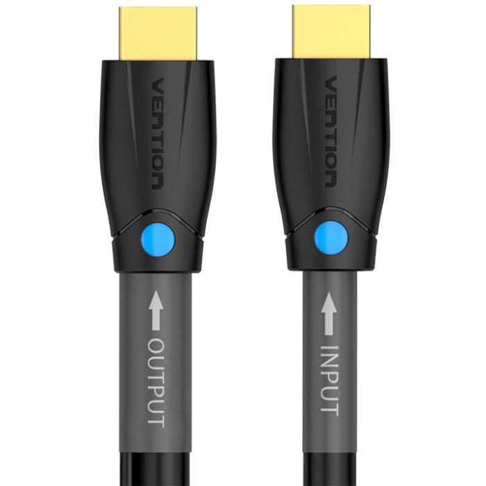 Кабель HDMI M - M, 10.0 м, V2.0, Engineering 4K 60Гц 18Gbps HD 7.1  PVC Black Vention Винница - изображение 5