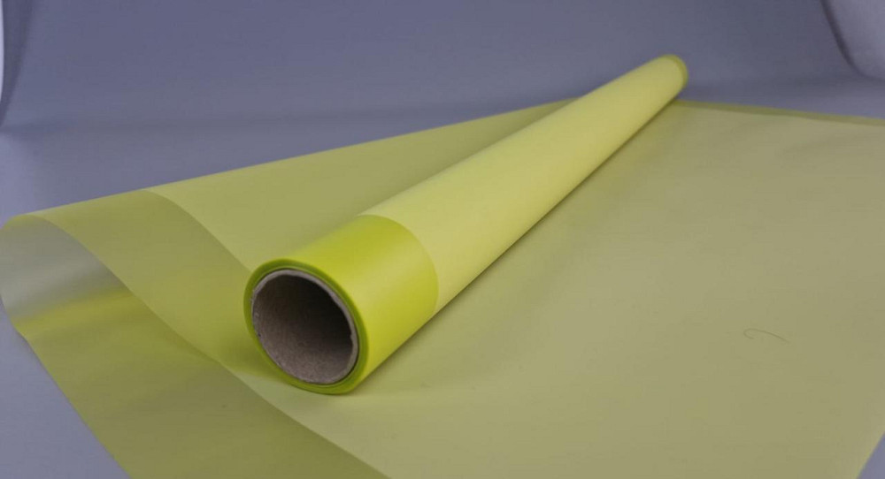 Плівка флорична матова для квітів (57) (h600) Перламутровий кант No13 жовтий (1 шт.) Харків - фото 2