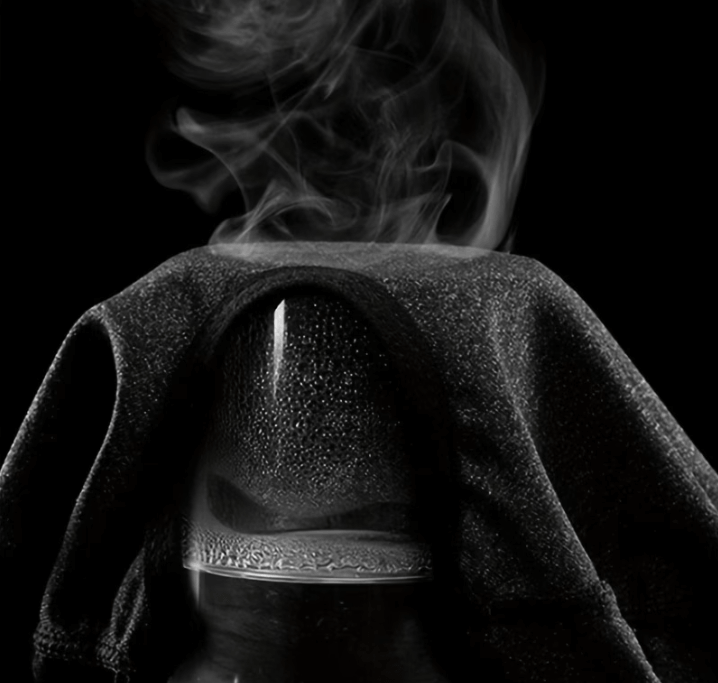 Маска-шапка-балаклава чёрная с цветным принтом №15 на всю голову Унисекс Киев - изображение 4