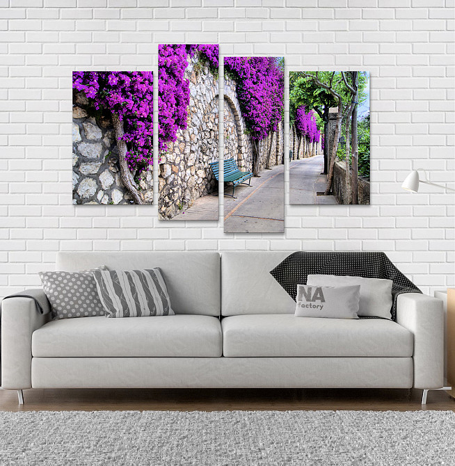 Модульна картина Квіти Парк Art-119_4 Київ - фото 2