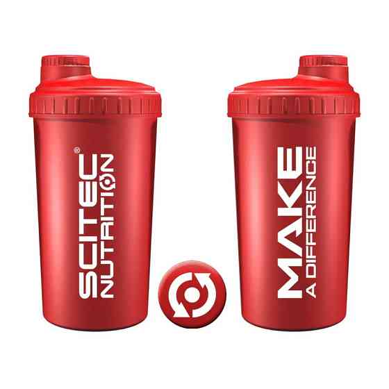 Shaker Scitec Nutrition Make A Difference (700 ml, red) Луцьк