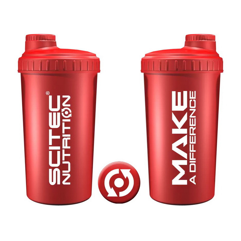 Shaker Scitec Nutrition Make A Difference (700 ml, red) Луцк - изображение 1