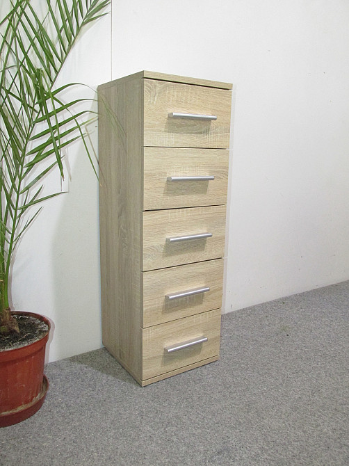 Комод 5 ящиков М-ЗОН Джеко 300 Антрацит (MZN-031018) Львов - изображение 4