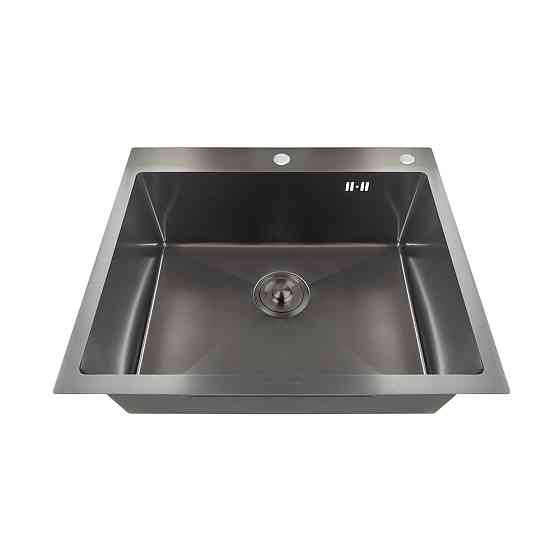 Мийка Mixxus MH6050 Decor Nano-Black з неірж. сталі (колір графіт) (MX1934) Чернівці