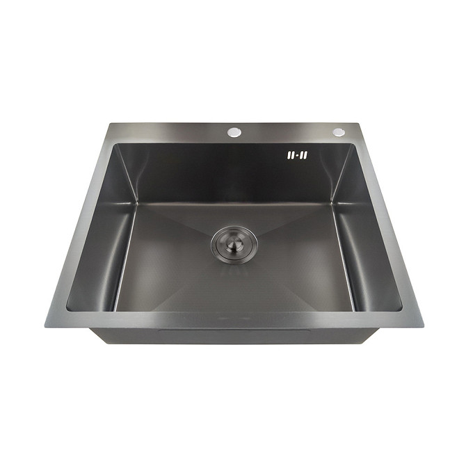 Мийка Mixxus MH6050 Decor Nano-Black з неірж. сталі (колір графіт) (MX1934) Чернівці - фото 1