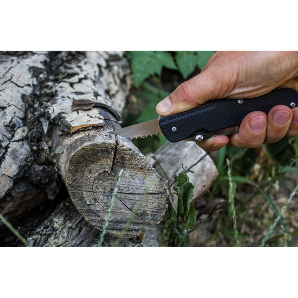 Багатофункціональний ніж Ruike Criterion L51, (8.5 см) 12C27 / G10 чорний, 23 інстр. Київ - фото 8