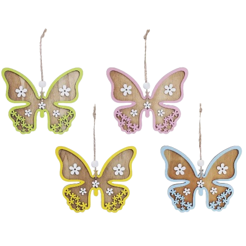 Декор Великодній Метелик на підвісі 10,5см БОНА ДИ Житомир - фото 1