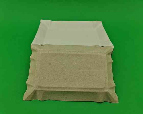 Тарелки одноразовые бумажные 130х190х0,3 прямоугольная плотная (100 шт) Харьков