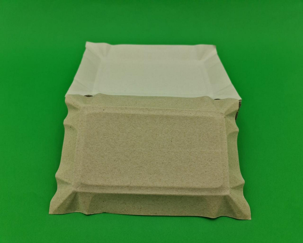 Тарелки одноразовые бумажные 130х190х0,3 прямоугольная плотная (100 шт) Харьков - изображение 3