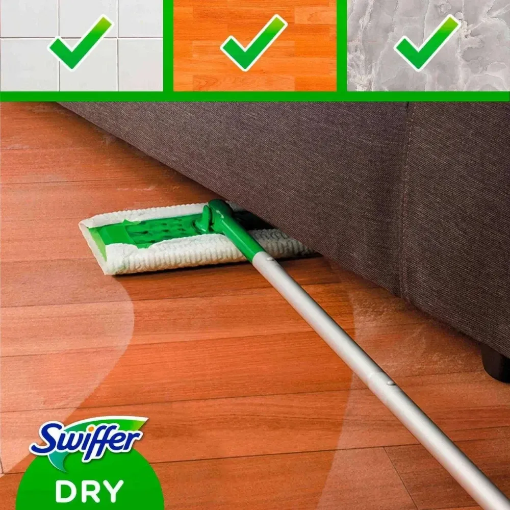 Сменные сухие салфетки для швабры Swiffer dry, 36 шт Львов - изображение 3