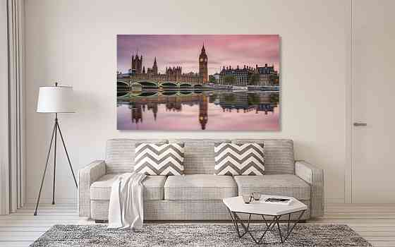 Картина холст в гостиную / спальню Велика Британія   MLP_84 50x100 см Киев