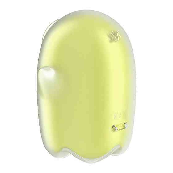 Вакуумний кліторальний стимулятор з вібрацією Satisfyer Glowing Ghost Yellow, світиться в темряві Sex Aura Київ