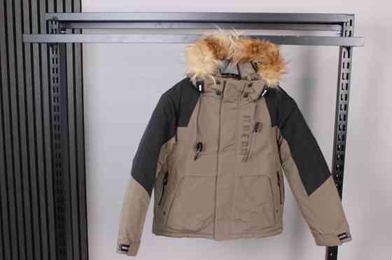 Подростковая зимняя куртка для мальчика на холофайбере 134,140,146,152,158 Николаев