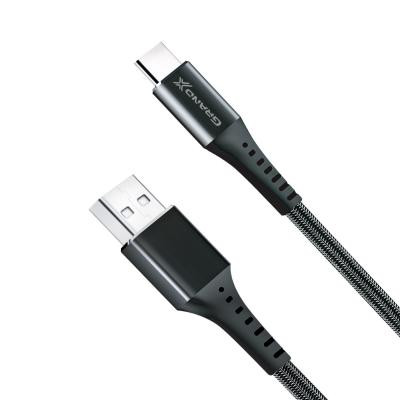 Дата кабель USB 2.0 AM to Type-C 1.2m Black Grand-X (FC-12B) Винница - изображение 2