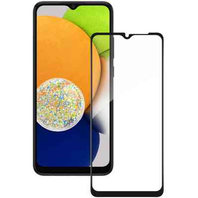 Скло захисне ACCLAB Full Glue Samsung A03 Black (1283126521621) Вінниця