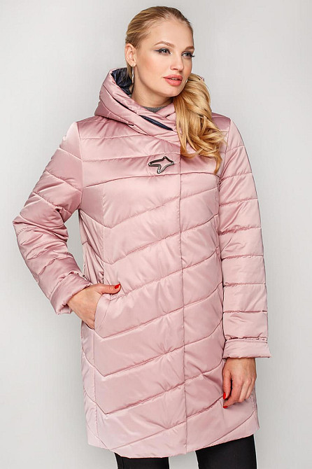 ЖЕНСКАЯ ДЕМИСЕЗОННАЯ КУРТКА АМАДА ОТ  ПРОИЗВОДИТЕЛЯ. НОВИНКА 2020 Г. БОЛЬШИЕ РАЗМЕРЫ 50-60 Р. Киев - изображение 3