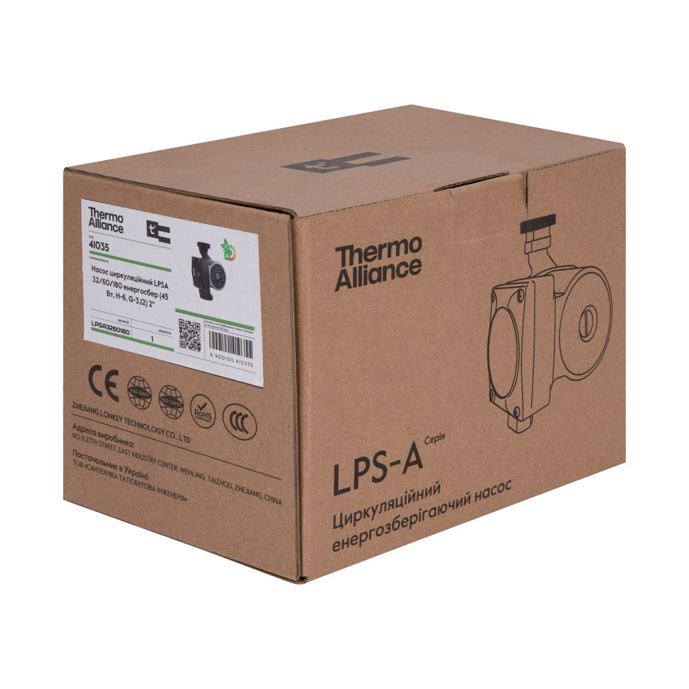Насос циркуляційний Thermo Alliance LPSA 32/60/180 Київ - фото 9