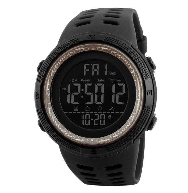 Годинник наручний SKMEI 1251BN, BLACK-BROWN, 11512 Дніпро - фото 1