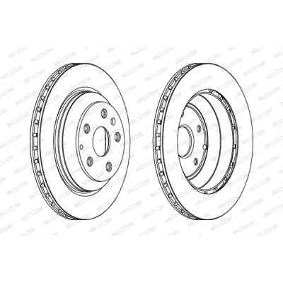 Тормозной диск FERODO DDF1855C-1 Винница
