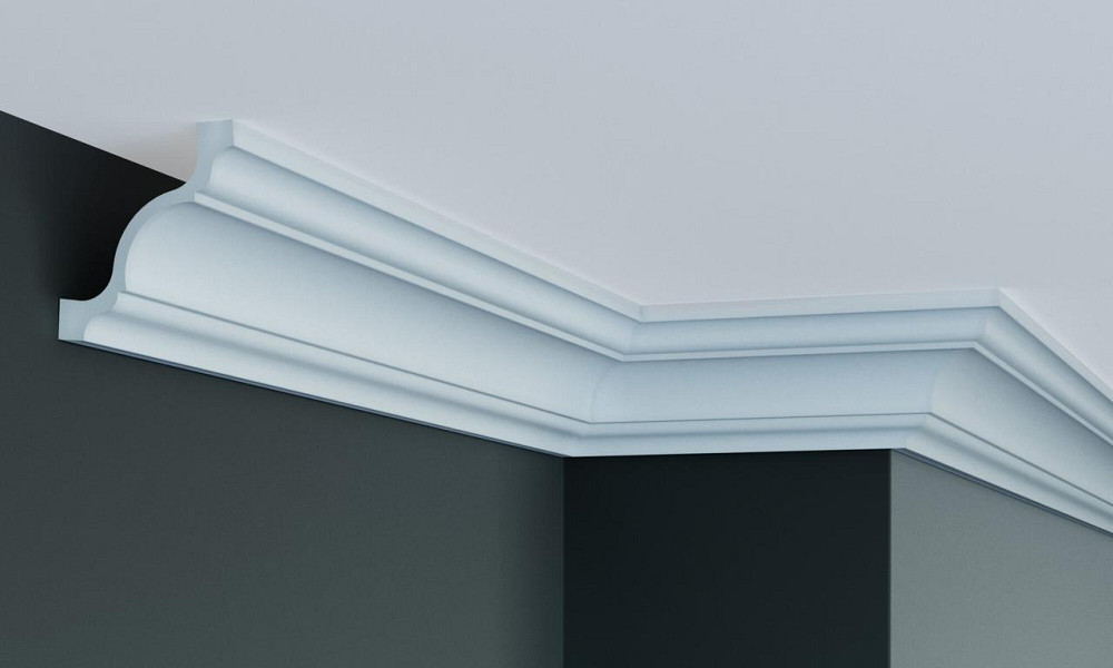 Карниз поліуретановий гладкий Gaudi Decor P 2001 Дніпро - фото 1