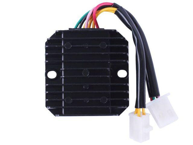 Реле заряджання (2 роз'єми - 3 + 4 дроти) на скутер із бензиновим двигуном 125/150CC Мукачево - фото 3