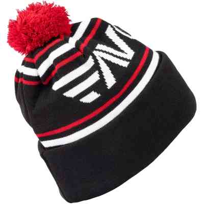 Шапка Favorite Pompon Hat 56 Black White Logo (1693.08.85) Вінниця
