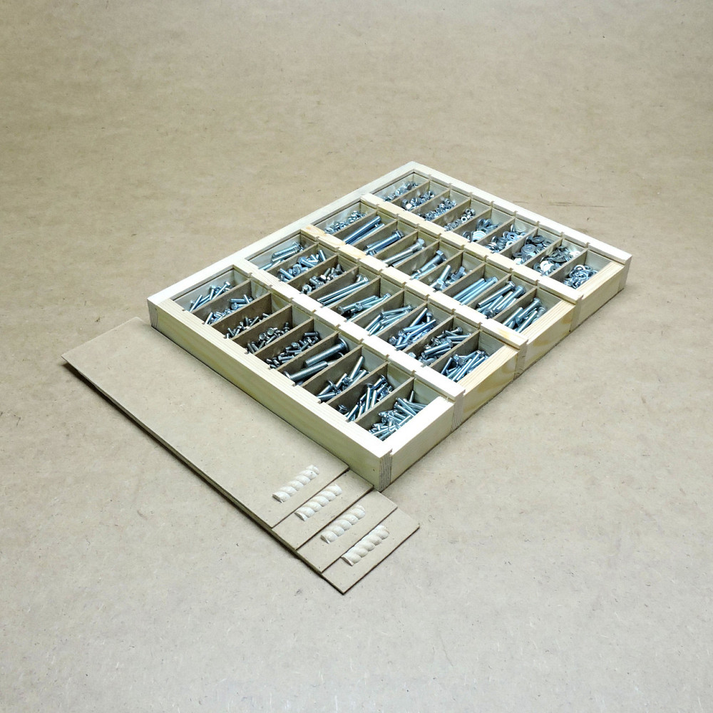 Набір 4х болтів, гайок, шайб М4-М8 2288шт Миколаїв - фото 9