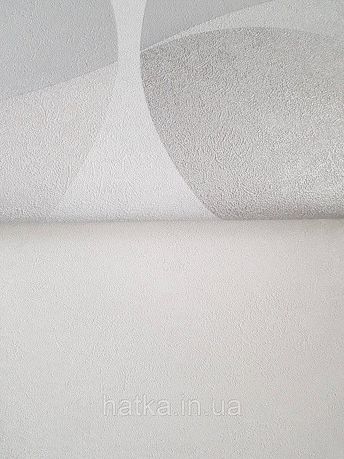Шпалери вінілові на флізеліні гарячого тиснення Sintra Atmosphere під штукатурку однотон світло-бежеві 512302 Київ - фото 3