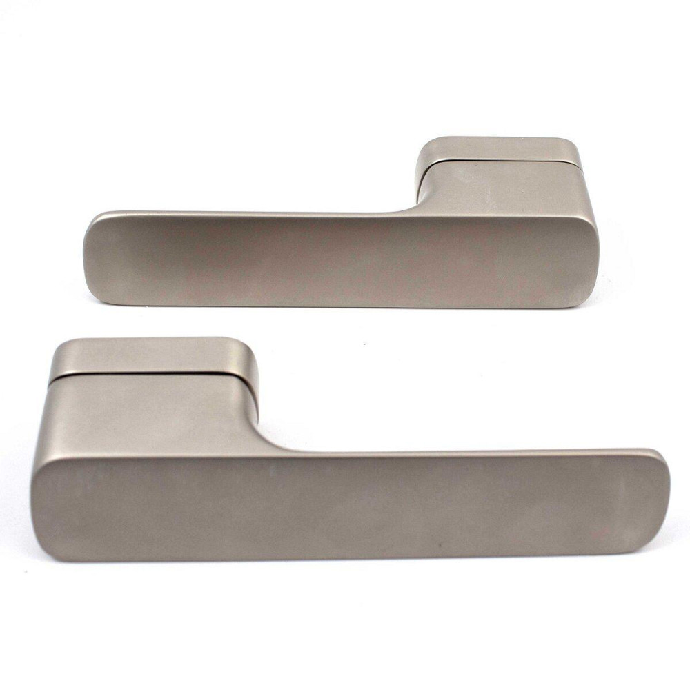 Дверна ручка на розетці M&T Minimal2.0 147438 SNi нікель матовий R ф/з Київ - фото 3