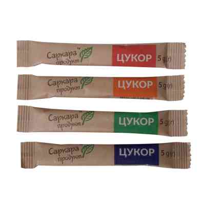 Сахар Саркара продукт порционный 100х5 г 500 г (стики) (16003) Винница