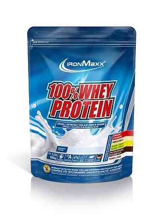 Протеин Ironmaxx 100% Whey Protein 500 g (Raspberry) Луцк