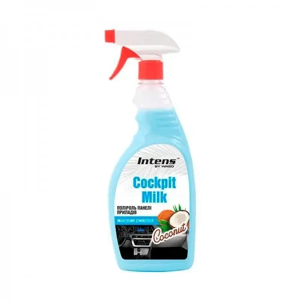 Поліроль-молочко WINSO Cockpit Milk Intense Coconut 500 мл – натуральний блиск і аромат кокоса Ковель - фото 1
