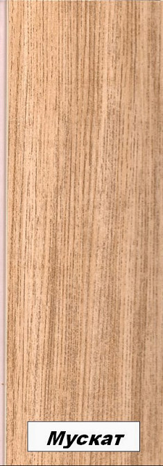 Дверь гармошка глухая Vinci Decor MELODY 820х2030х6мм   Мускатный орех Днепр - изображение 2