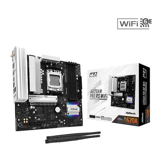 Материнська плата ASRock A620AM Pro RS WiFi Socket AM5 ( 10965 ) Харків