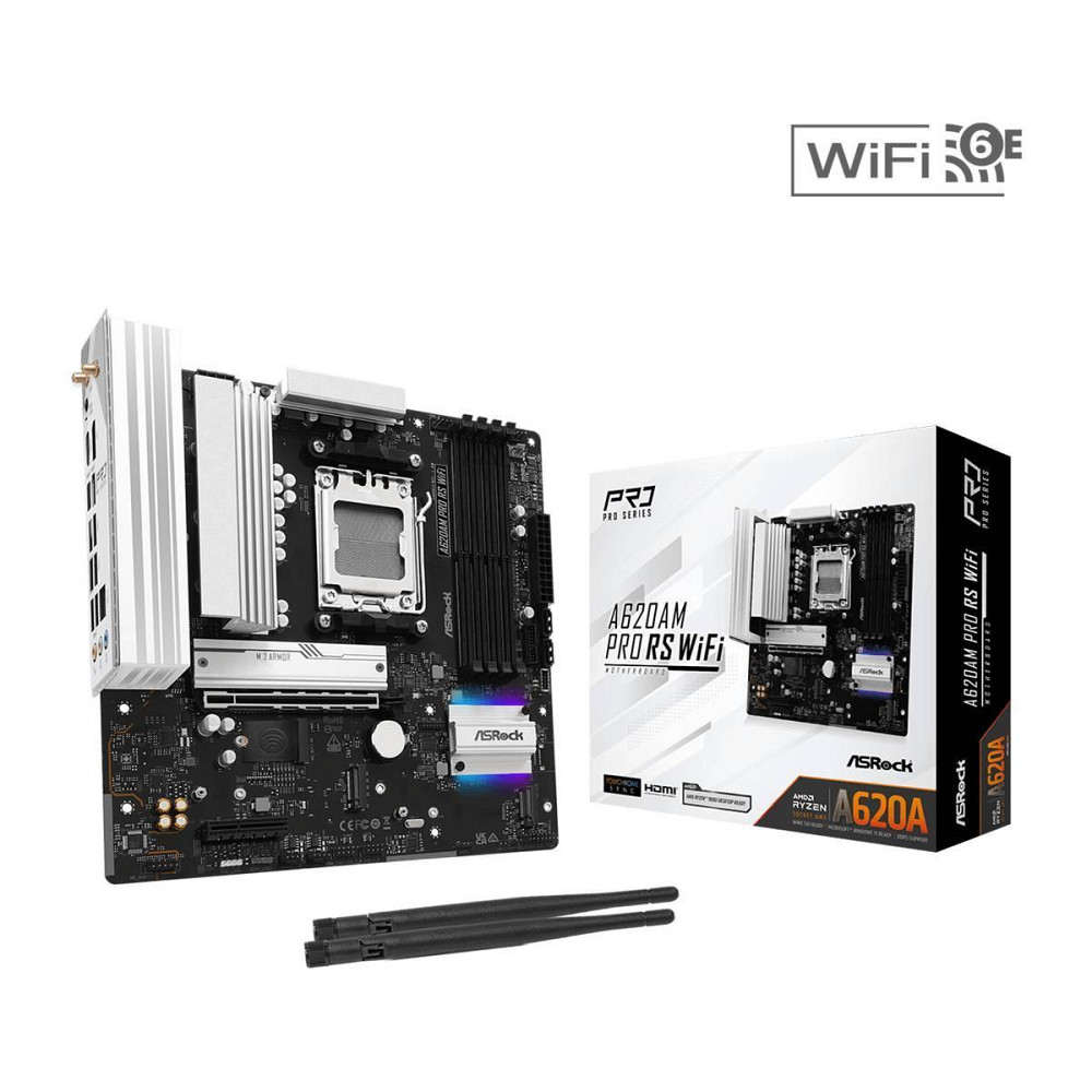 Материнська плата ASRock A620AM Pro RS WiFi Socket AM5 ( 10965 ) Харків - фото 1