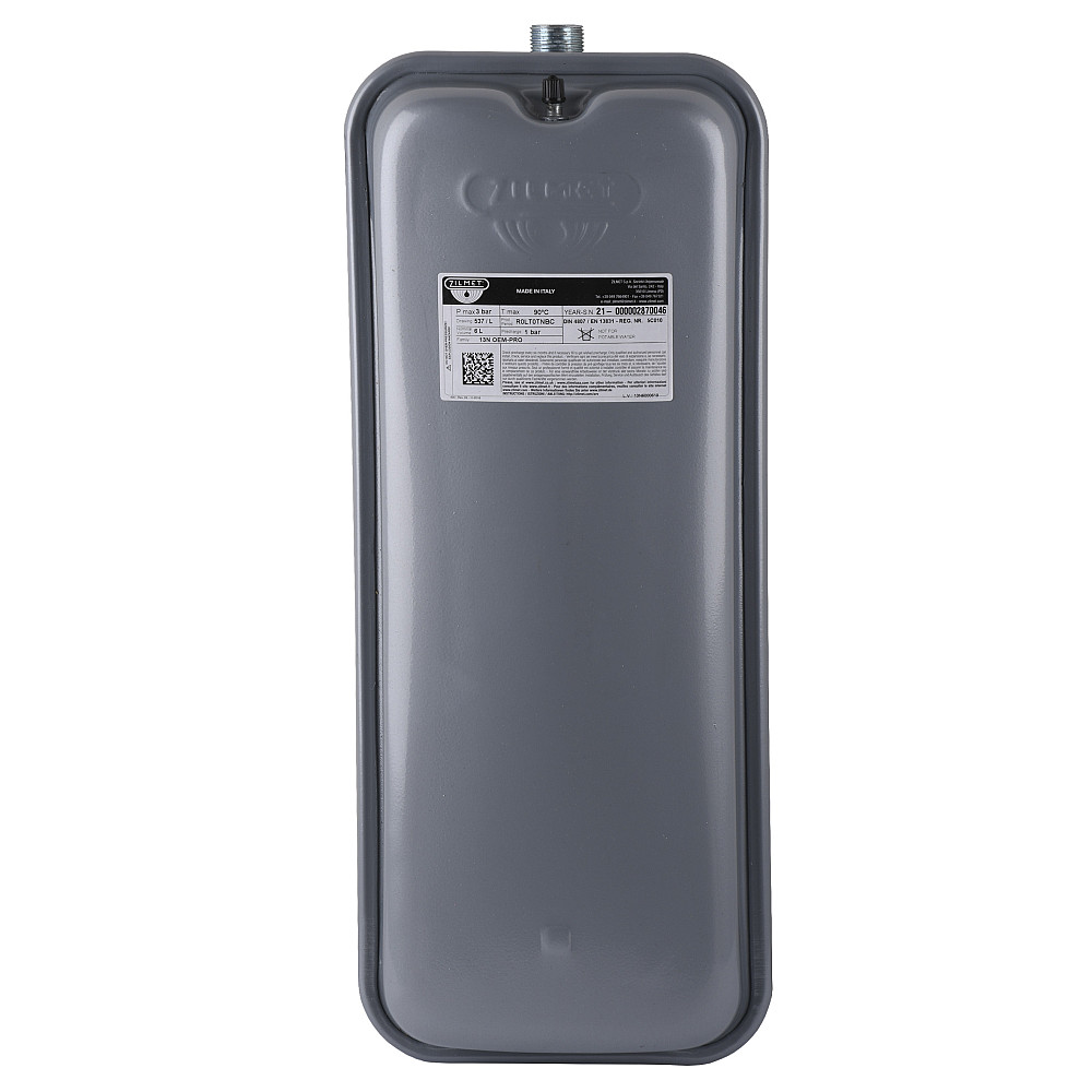 Бак Zilmet oem-pro для монтажу в котли Арт. 537  6л 3/4″ 3bar прямокутний ( 13N6000619 ) Тернополь - изображение 1