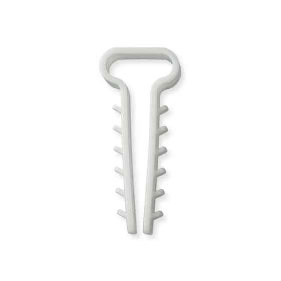 Дюбель-хомут ялинка Relfix 10 x 5 мм (100 шт/уп) білий Киев