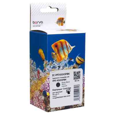 Картридж Barva Canon PFI-1000PBK 0546C001 80мл photo black (IC-PFI1000PBK) Винница