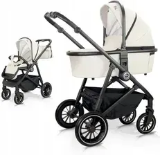 Детская коляска Milu Kids Tibi Beige Głęboko Spacerowy Киев