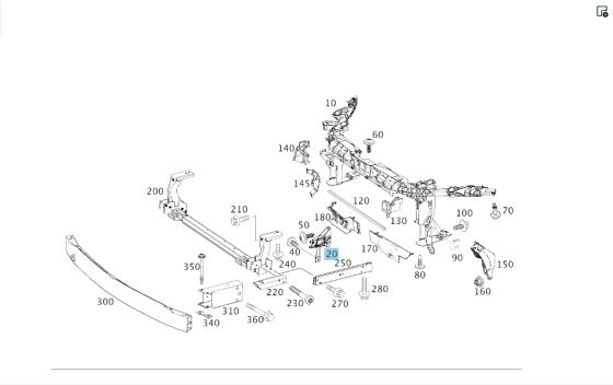 Mercedes-Benz  A2466210234 Кронштейн на передній настановній панелі праворуч CLA Shooting Brake X117 CLA C117 GLA X156 A-class W176 B-class W242 B-cla Одесса