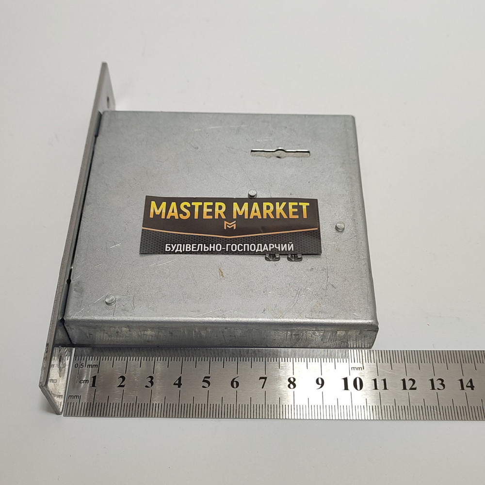 Замок врізний Glass 04.02 латунь Харків - фото 4