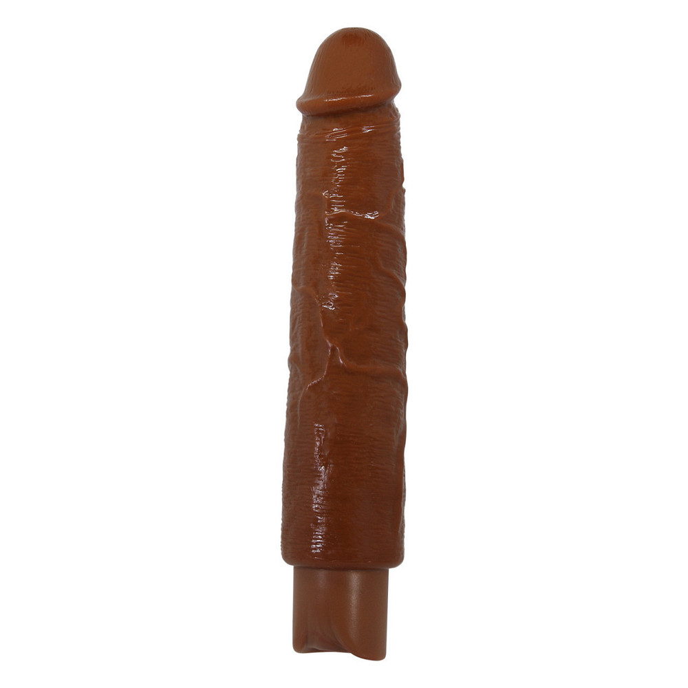 Перезаряжаемый вибратор реалистик Pretty Love - Soren Realistic Vibrating Dildo Brown, BW-500083-1 Sex Aura Киев - изображение 2
