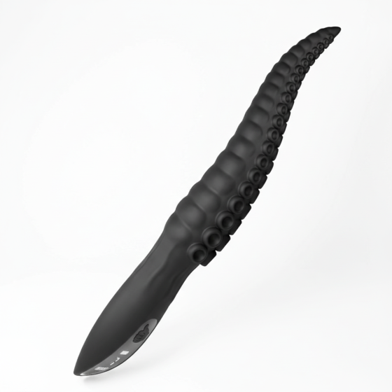 Анально-вагінальний вібратор G-стимулятор тентакль (щупальця хентай) Yunman Tentacle силіконовий 24 см Чорний Вінниця