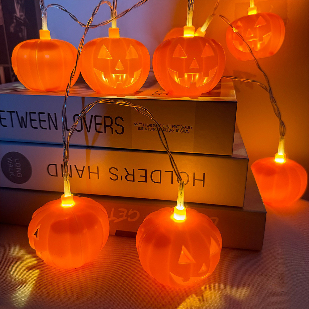 Гирлянда Хэллоуин Тыквы 150 см 10 led 55 мм оранжевый Киев - изображение 8