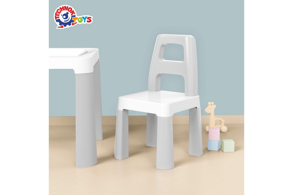 Дитячий стіл з двома стільцями ТехноK 0150 набір столик + стільчики для дітей Київ - фото 4