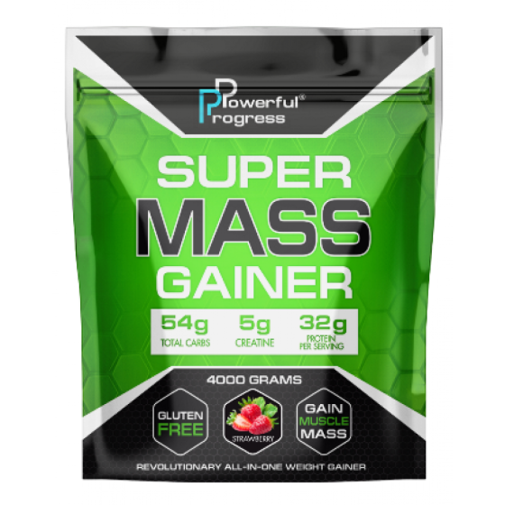Super Mass Gainer - 4000g Strawberry Луцьк