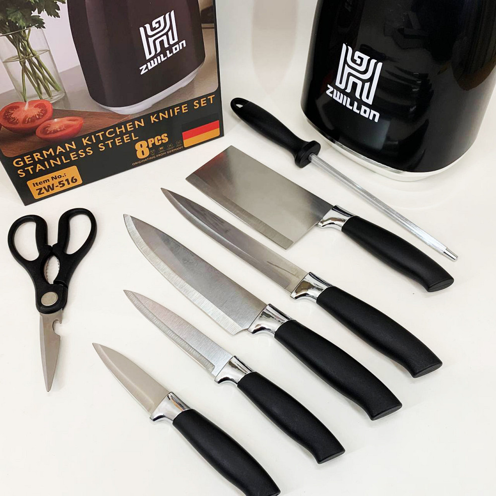 Якісні ножі для дому, Набір ножів для нової кухні, Відмінний набір ножів Ергономічні ножі кухні XQ-97 Івано-Франківськ - фото 10