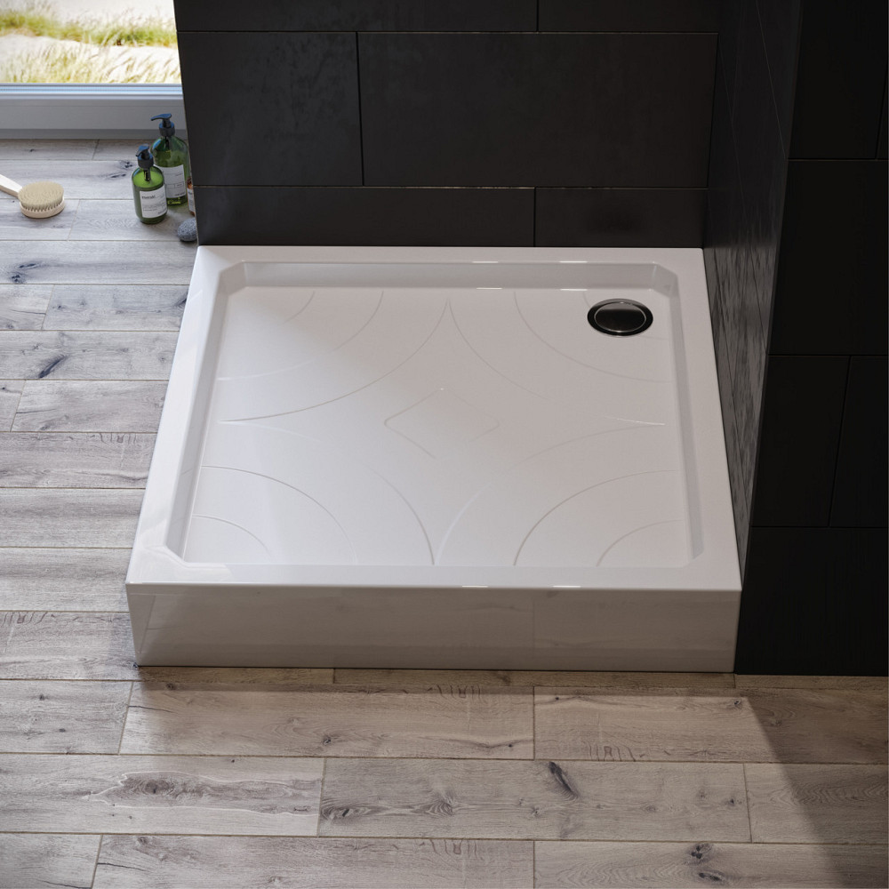 Поддон Grace акриловый 80x80, квадратный Киев - изображение 3